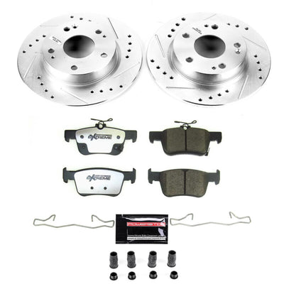 Power Stop 2022 Honda Civic Front and Rear Z26 Street Brake Kit