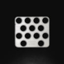 OMP Co-Drivers Foot Rest (Sandblasted Aluminum)