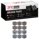 DFC 06-13 Chevrolet Corvette Front 5000 Advanced Low Metallic Brake Pads