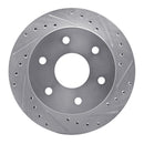 R1 88-00 Cadillac Escalade Front Drilled & Slotted Silver Brake Rotor Set