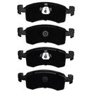 DFC 83-87 Chrysler Executive Limousine Front 5000 Advanced Semi Metallic Brake Pads and Hardware Kit