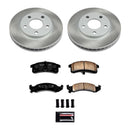 Power Stop 95-96 Buick Riviera Front and Rear Semi-Coated Rotor Kit