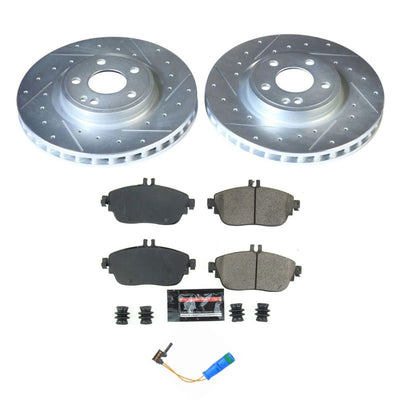 Power Stop 18-19 Mercedes-Benz CLA250 Front & Rear Z23 Evolution Sport Brake Kit