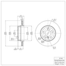 DFC GeoSPEC Coated Rotors - Plain