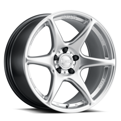 Kansei K11S Tandem 18x9.5in / 5x114.3 BP / 22mm Offset / 73.1mm Bore - Hyper Silver Wheel