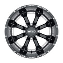 Weld Off-Road W125 20X10 Granada Six 6X135 ET-18 BS4.75 Gloss Black MIL 87.1