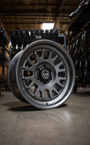 ICON Anza 17x8.5 / 5x150 / 25mm / 5.75in BS Gun Metal Wheel