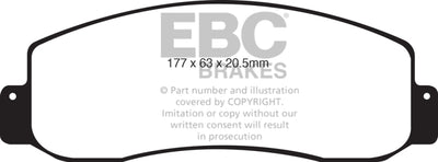 EBC S2 Brake Pad and Rotor Kit