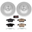 Power Stop 17-18 Volvo S60 Front & Rear Z23 Evolution Sport Coated Brake Kit