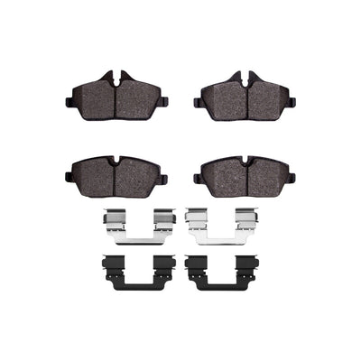 DFC 20-24 Mini Cooper (Excl Clubman) Front 5000 Advanced Low Metallic Brake Pads and Hardware Kit