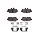 DFC 20-24 Mini Cooper (Excl Clubman) Front 5000 Advanced Low Metallic Brake Pads and Hardware Kit