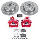 Power Stop 10-12 Audi A3 Front & Rear Z26 Street Warrior Brake Kit w/Calipers