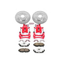 Power Stop 11-14 Ford Mustang Front & Rear Z26 Street Warrior Brake Kit w/Calipers