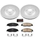 Power Stop 08-14 Cadillac CTS Front & Rear Z17 Evolution Geomet Coated Brake Kit