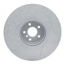 DFC 20-25 BMW M340iX Right Front Hi-Carbon Alloy Geomet Coated Rotor - Dimpled and Slotted