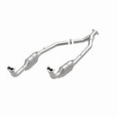 MagnaFlow Direct Fit Catalytic Converter OEM 2003 Land Rover Discovery Underbody