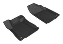 3D MAXpider 2016-2018 Nissan Altima Kagu 1st & 2nd Row Floormats - Black