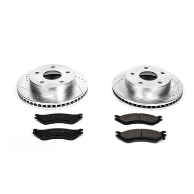 Power Stop 00-01 Dodge Ram 1500 Front Z23 Evolution Sport Brake Kit w/Calipers