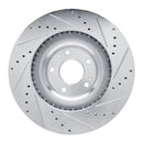 R1 19-22 Hyundai Veloster N Front & Rear Drilled & Slotted Silver Brake Rotor Set