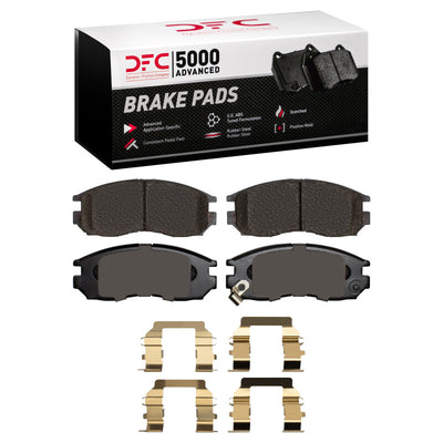 DFC 90-05 Chrysler Sebring Front Drill/Slot Geoperf Rotors 5000 Advanced Brake Pads w/Hardware