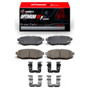 R1 13-20 ScIon FR-S Front & Rear Drill/Slot Black Rotors w/Optimum Pads