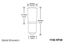 Diode Dynamics 1156 LED Bulb HP48 LED - Amber (Single)