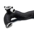Mishimoto 2024+ Ford Mustang EcoBoost Charge Pipes - Wrinkle Black