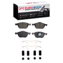DFC 04-13 Mazda 3 Sport Front & Rear Geospec Rotors with Euro 5000 Ceramic Brake Pads w/Hardware