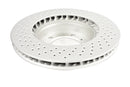 DBA 05-06 Porsche Boxster S (w/Iron Rotor) Coupe Front Right En-Shield OE Drilled Rotor