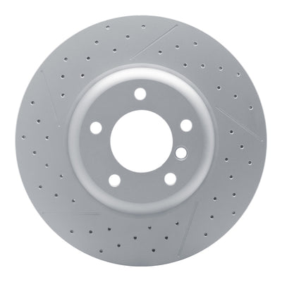 DFC 13-13 BMW 135IS Front Drilled and Slotted Hi-Carbon Alloy Geomet Coated Rotor