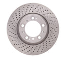 DFC 99-23 Porsche 911 Left Rear Drilled Brake Rotor