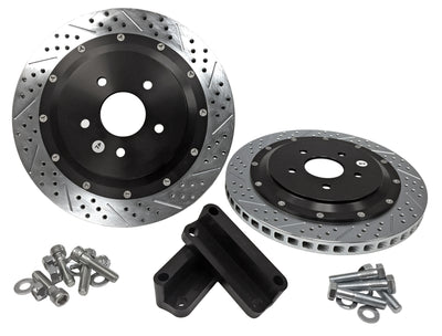 Baer Brakes 04-09 Cadillac XLR Eradispeed+ Rear SDZ 2-Piece Performance Brake Rotors
