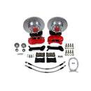 Baer Brakes 68-69 Ford Fairlane 11in SS4 Int Hub Front SDZ Brake Kit - Monster Green