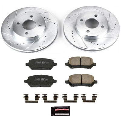 Power Stop 05-07 Chevrolet Cobalt Front Z23 Evolution Sport Brake Kit w/Calipers