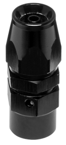 Vibrant -3AN Straight High Flow Hose End Fitting for PTFE Lined Flex Hose - Aluminum