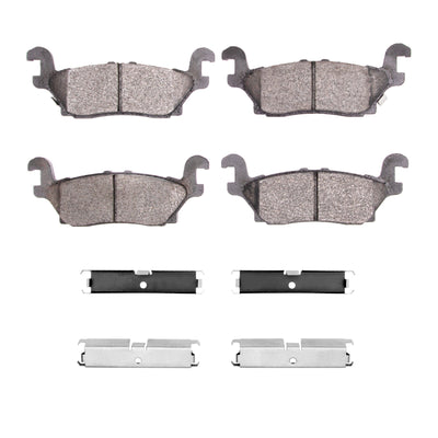 DFC 06-10 Hummer H3T Rear 4000 HybriDynamic Brake Pads and Hardware Kit