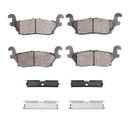DFC 06-10 Hummer H3T Front 5000 Advanced Ceramic Brake Pads and Hardware Kit