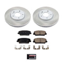Power Stop 2016 Hyundai Veloster Front and Rear Semi-Coated Rotor Kit