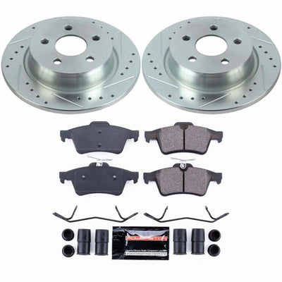 Power Stop 18-19 Ford Transit Connect Front & Rear Z23 Evolution Sport Brake Kit