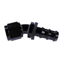 Russell 10AN Twist-Lok 30 Degree Hose End - Black