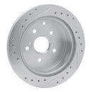 R1 86-92 Toyota Supra Front & Rear Drilled & Slotted Silver Brake Rotor Set