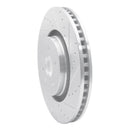 R1 15-21 Ford FusIon Front Drilled & Slotted Silver Brake Rotor Set