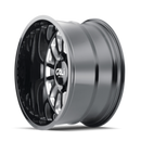 Cali Off-Road 9110 Summit 20x9 / 8x170 BP / 0mm Offset / 125.2mm Hub Gloss Black Milled Wheel
