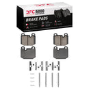 DFC 77-83 BMW 320i Front & Rear Rotors with 5000 Advanced Brake Pads w/Drums/Shoes/Hardware