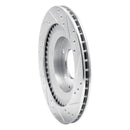 R1 93-95 Mazda RX-7 Front & Rear Drilled & Slotted Silver Brake Rotor Set