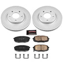 Power Stop 09-12 Hyundai Elantra Front & Rear Z17 Evolution Geomet Coated Brake Kit