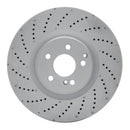 DFC 08-21 Mercedes-Benz C63 AMG Front Drilled GeoSPEC Coated Rotor