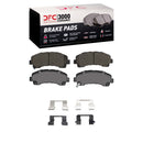 DFC 12-25 Chevrolet S10 MAX (Mexico) Front 3000 Ceramic Brake Pads and Hardware Kit