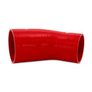 Mishimoto Silicone Reducer Coupler 45 Degree 3.5in to 4in - Red