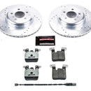 Power Stop 12-15 BMW 335i Front & Rear Z26 Street Warrior Brake Kit
